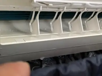 Turbina curata a unui aparat de aer conditionat igienizat in Bucuresti